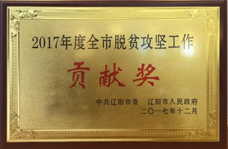 彩神vll官网电商荣获2017年度全市脱贫攻坚事情孝顺奖