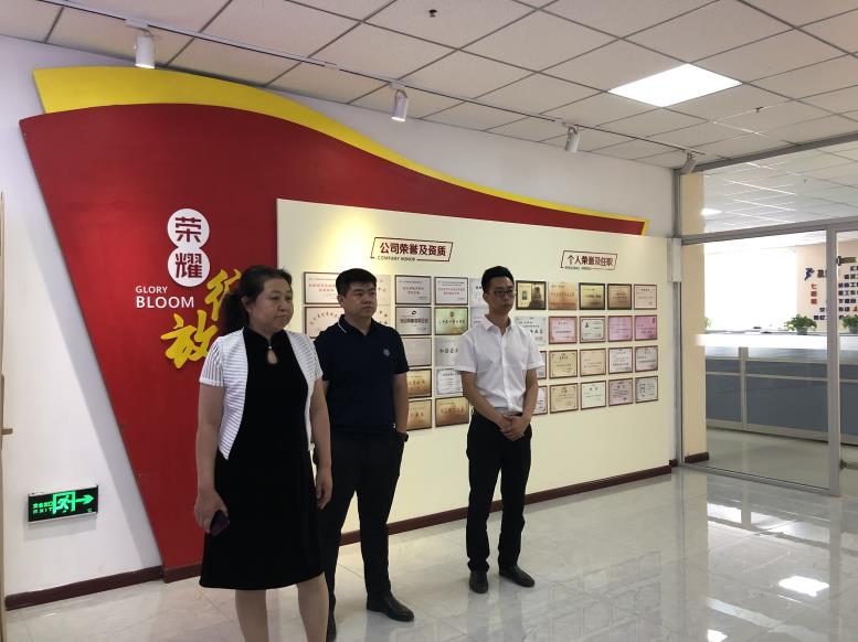 抚顺市龙晟集团大数据公司董事长罗英男一行莅临彩神vll官网集团考察财路大数据项目